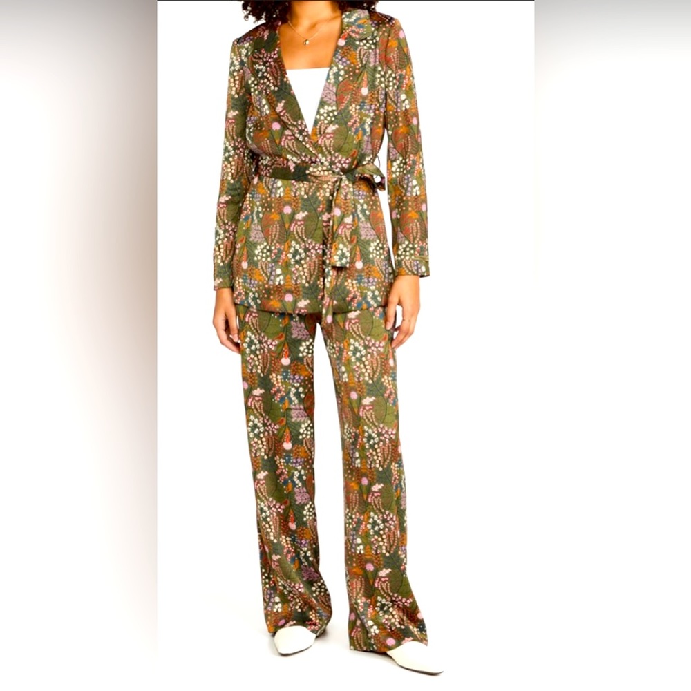 Scotch & Soda - High Waisted Floral Pants